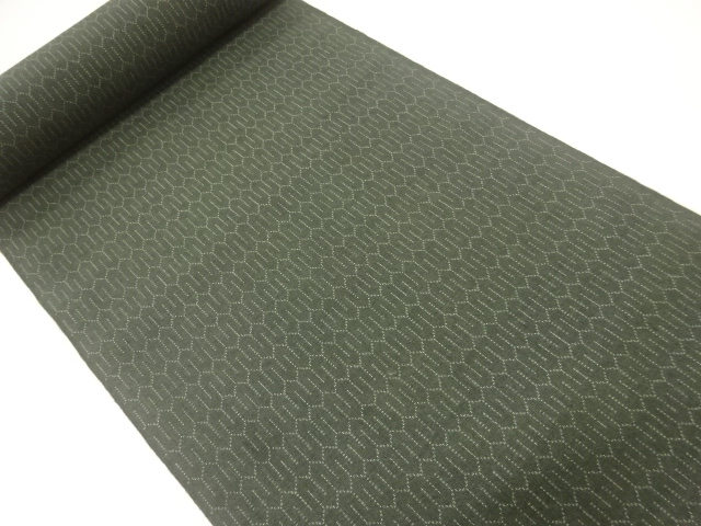 JAPANESE KIMONO / ANTIQUE BOLT FOR KIMONO / WOOL